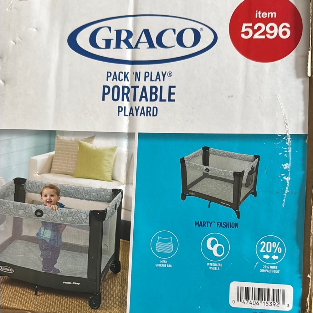 Graco Pack 'n Play Portable Playard - Gray